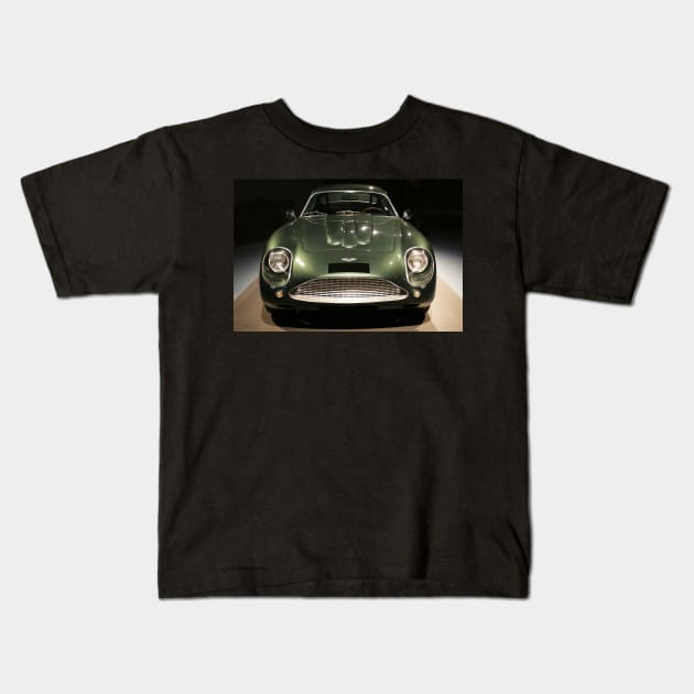 1962 Aston Martin DB4 GT Zagato Kids T-Shirt by Kraaibeek